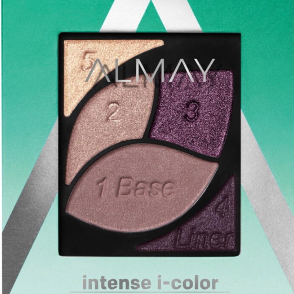 Almay Intense I-Color Eyeshadow Palette – Plum, Taupe & Champagne